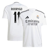 Men's Real Madrid RODRYGO #11 Home Soccer Jersey 2024/25